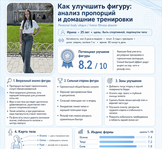 Пример визуального отчёта